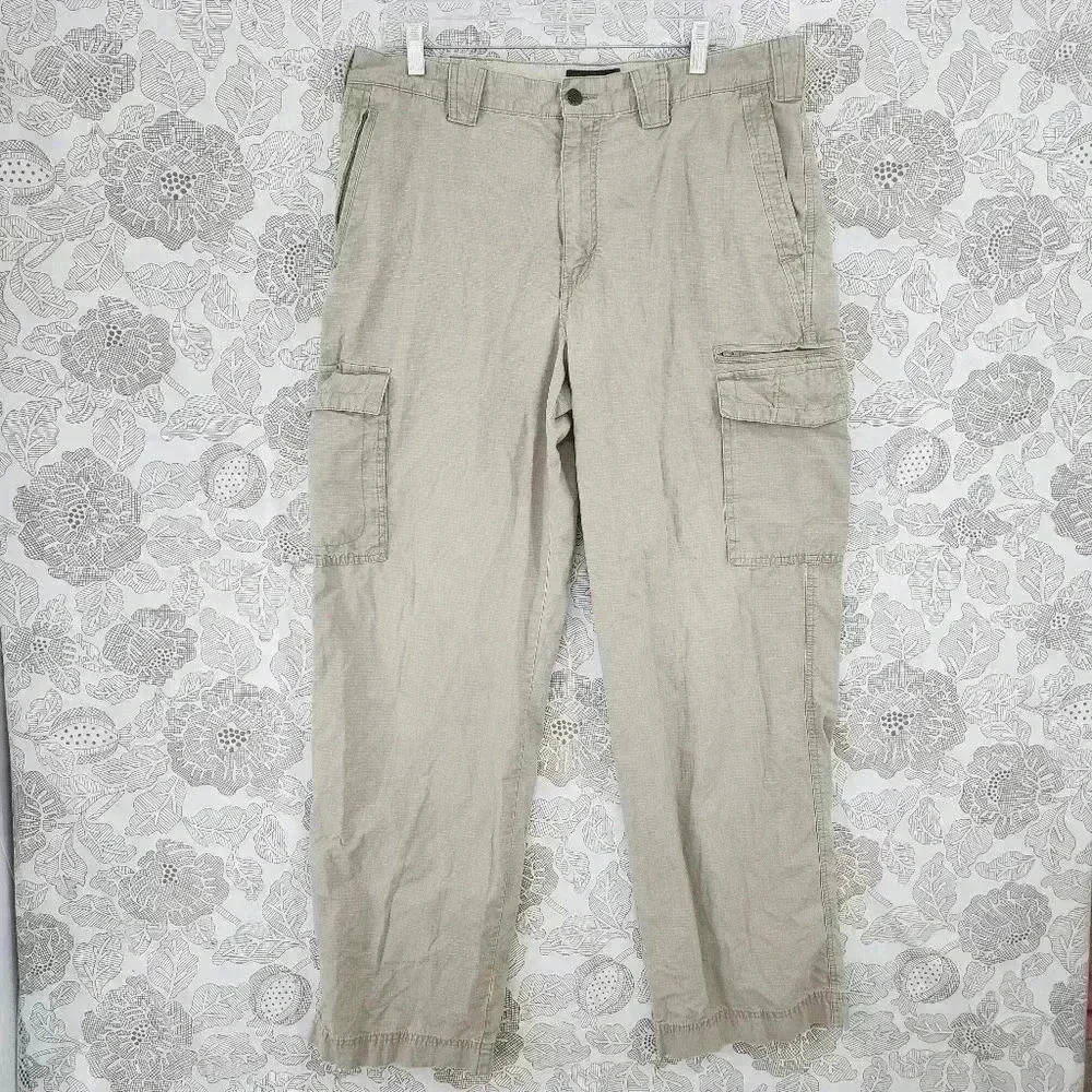Eddie Bauer Utility fit Men's Cargo Pants Size 36x34 9557
